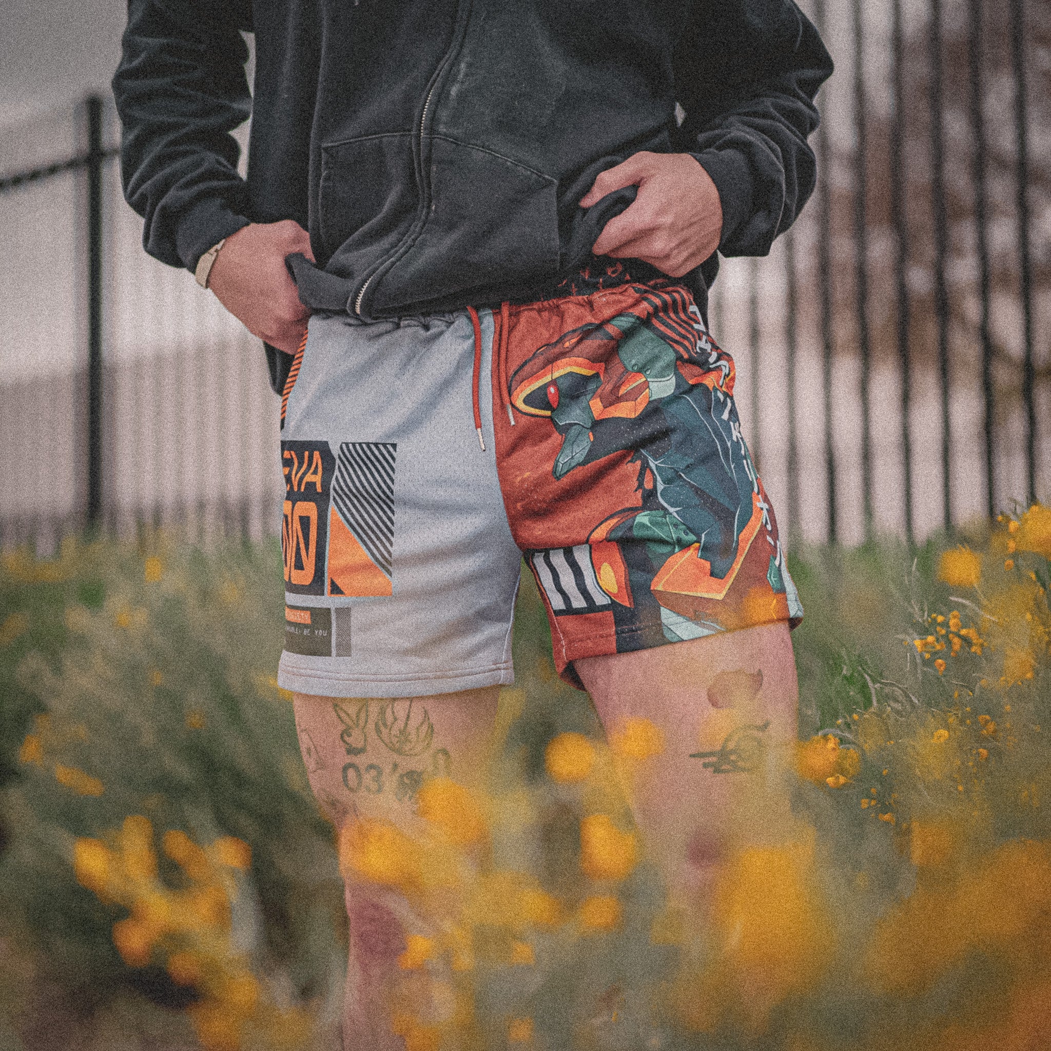 5 inch mesh store shorts