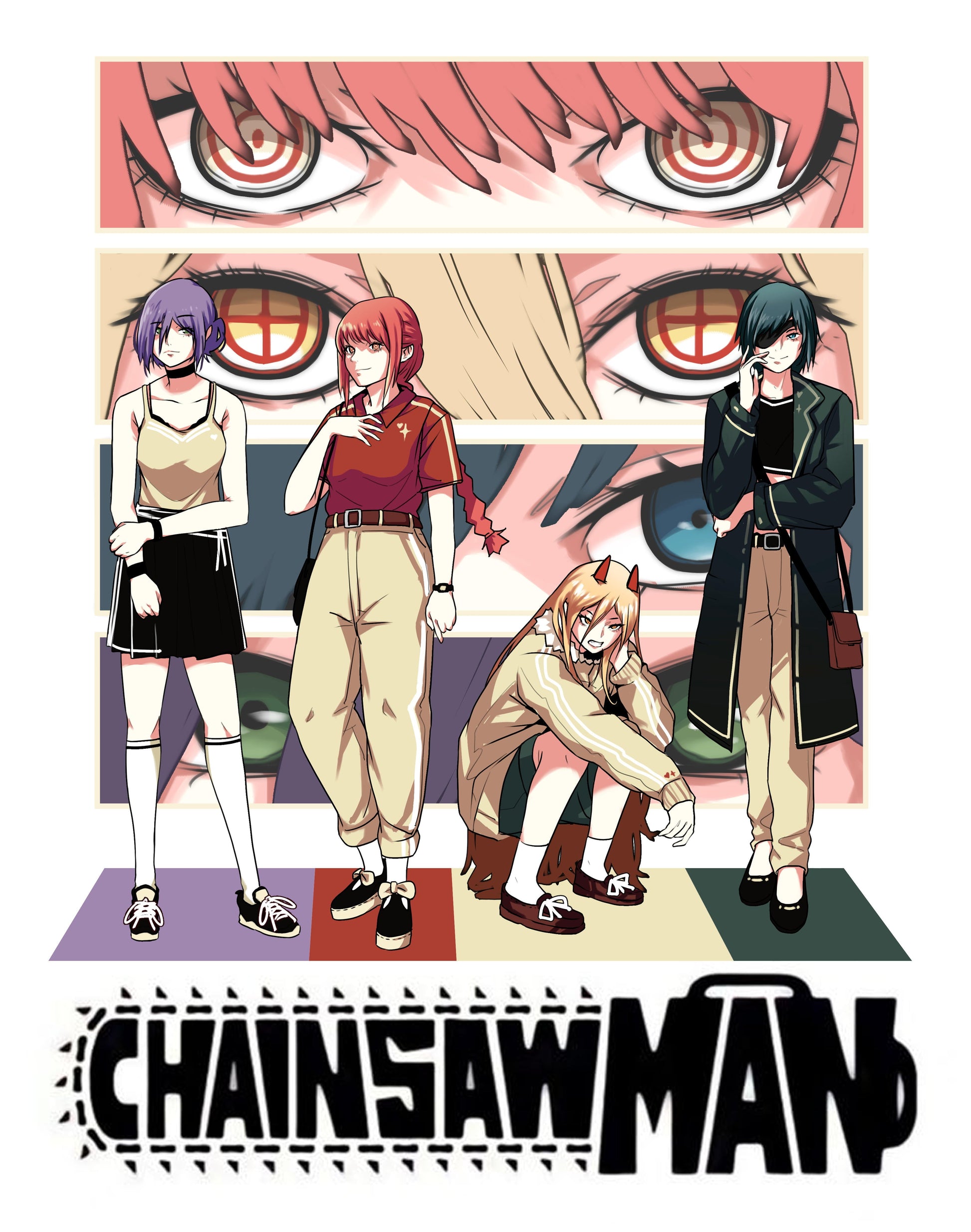 Chainsaw Man Episode 2: Arrival in Tokyo , an art card by AFDS BM - INPRNT