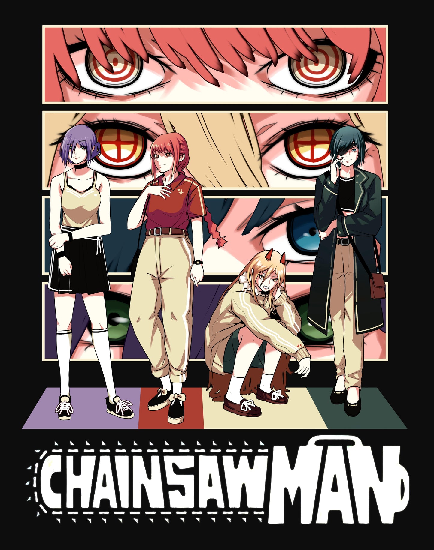 Chainsaw Man Episode 2: Arrival in Tokyo , an art card by AFDS BM - INPRNT